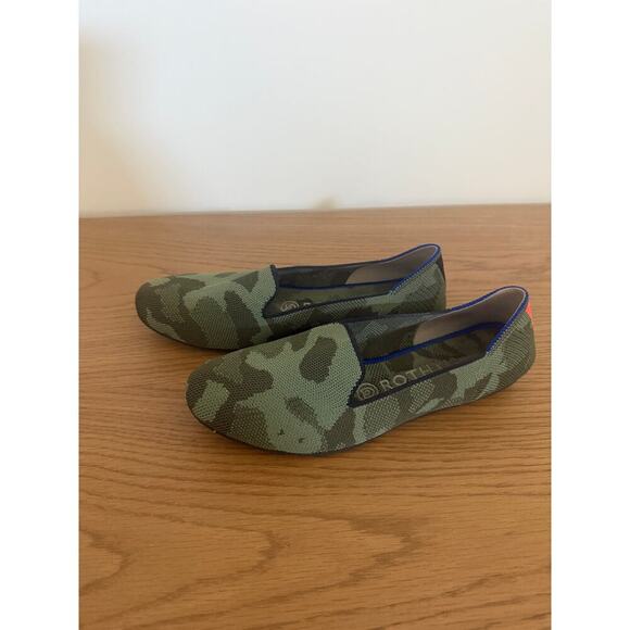 Rothy's The Loafer Olive Camo Size 7 - Picture 3 of 6